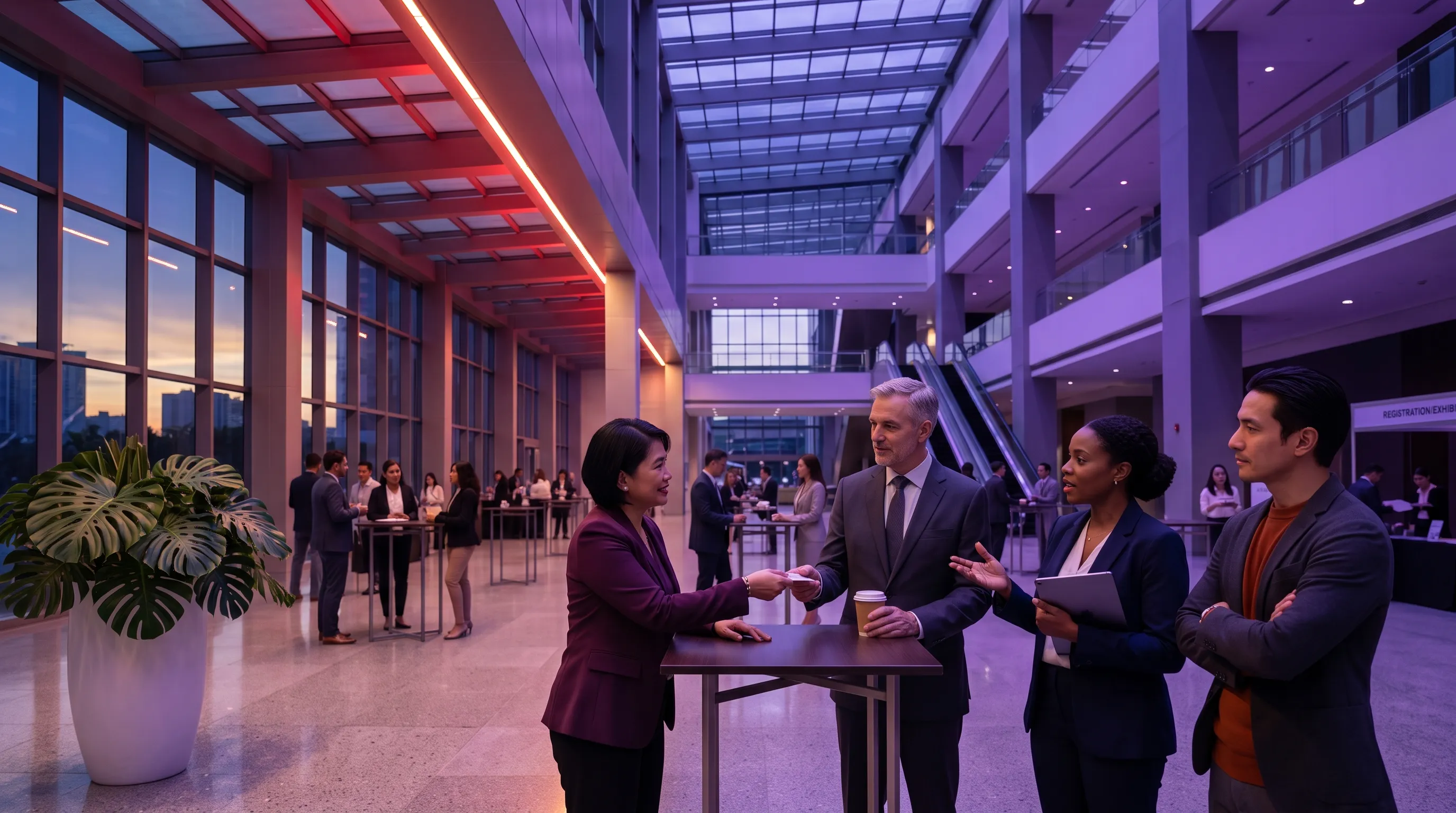 Executives from top outsourcing companies networking at an industry event — top 10 outsourcing companies in the Philippines 2026