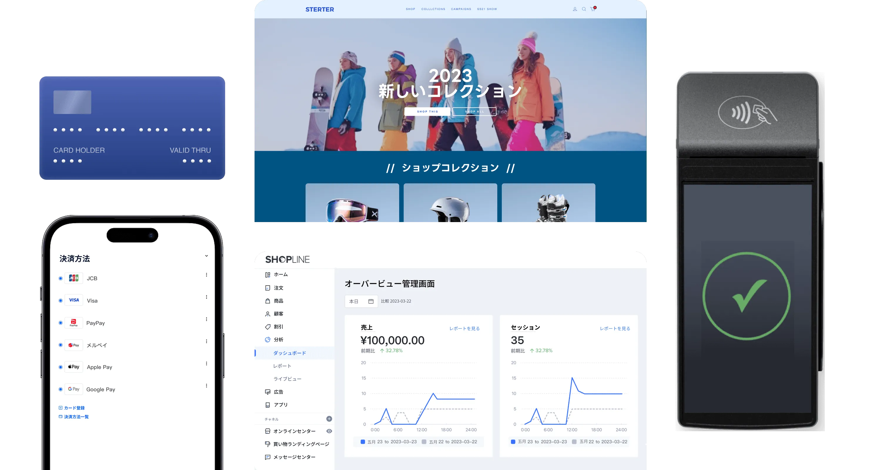多様な決済方法で、スムーズな購入手続きを実現