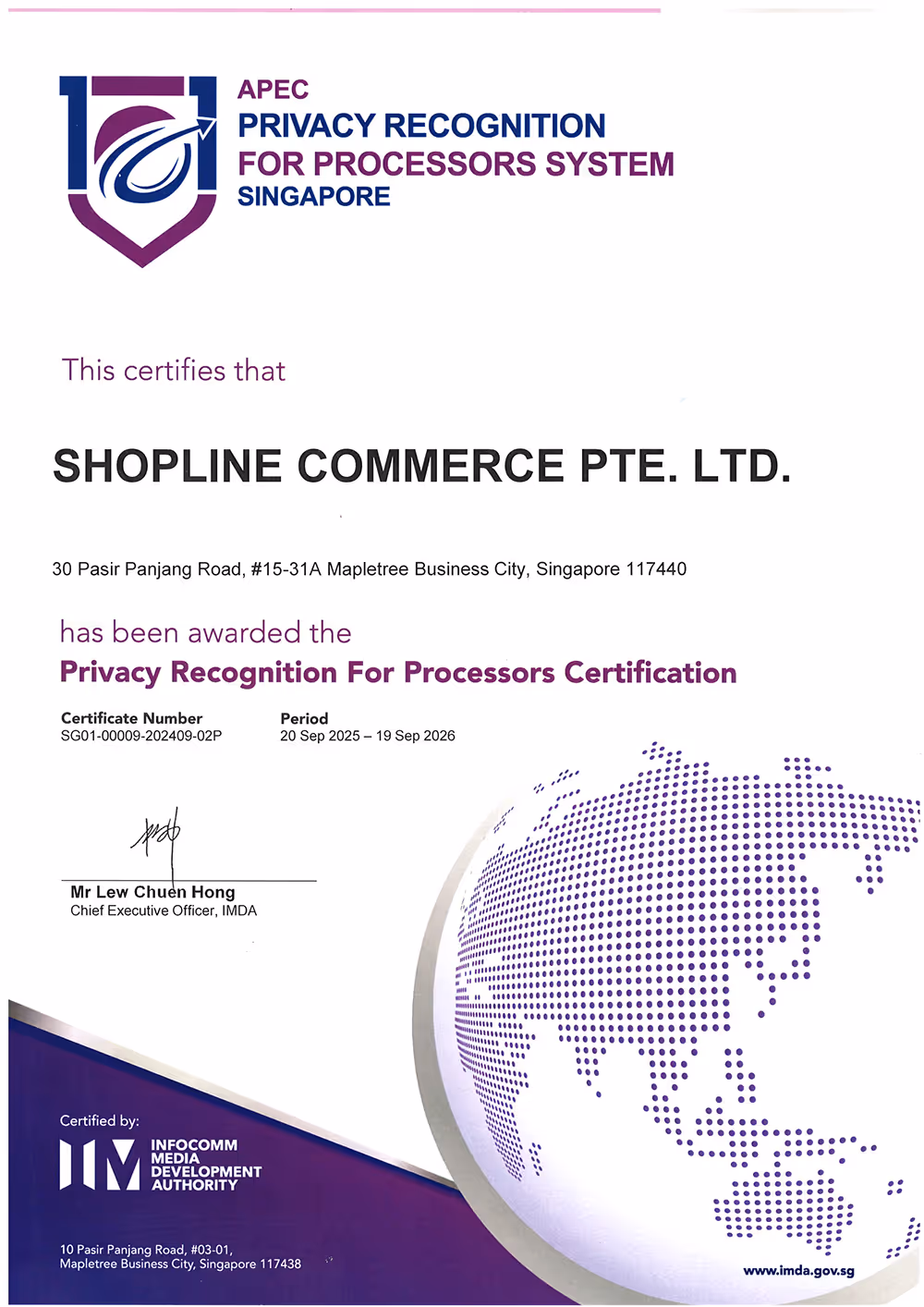 SHOPLINE PPR