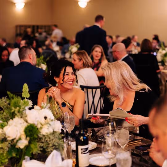 Pack members attend an award celebration