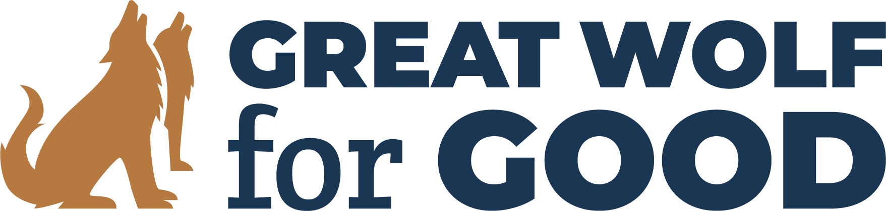 Great Wolf for Good Logo
