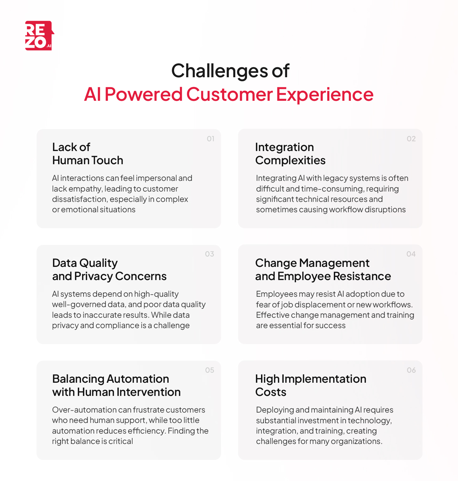 challenges of ai powered customer experience