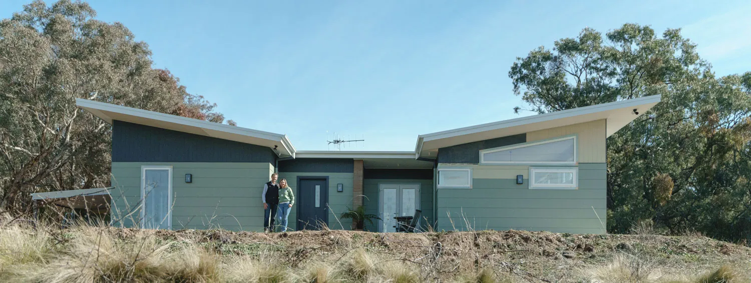 Two Bank Australia customers talking to each other