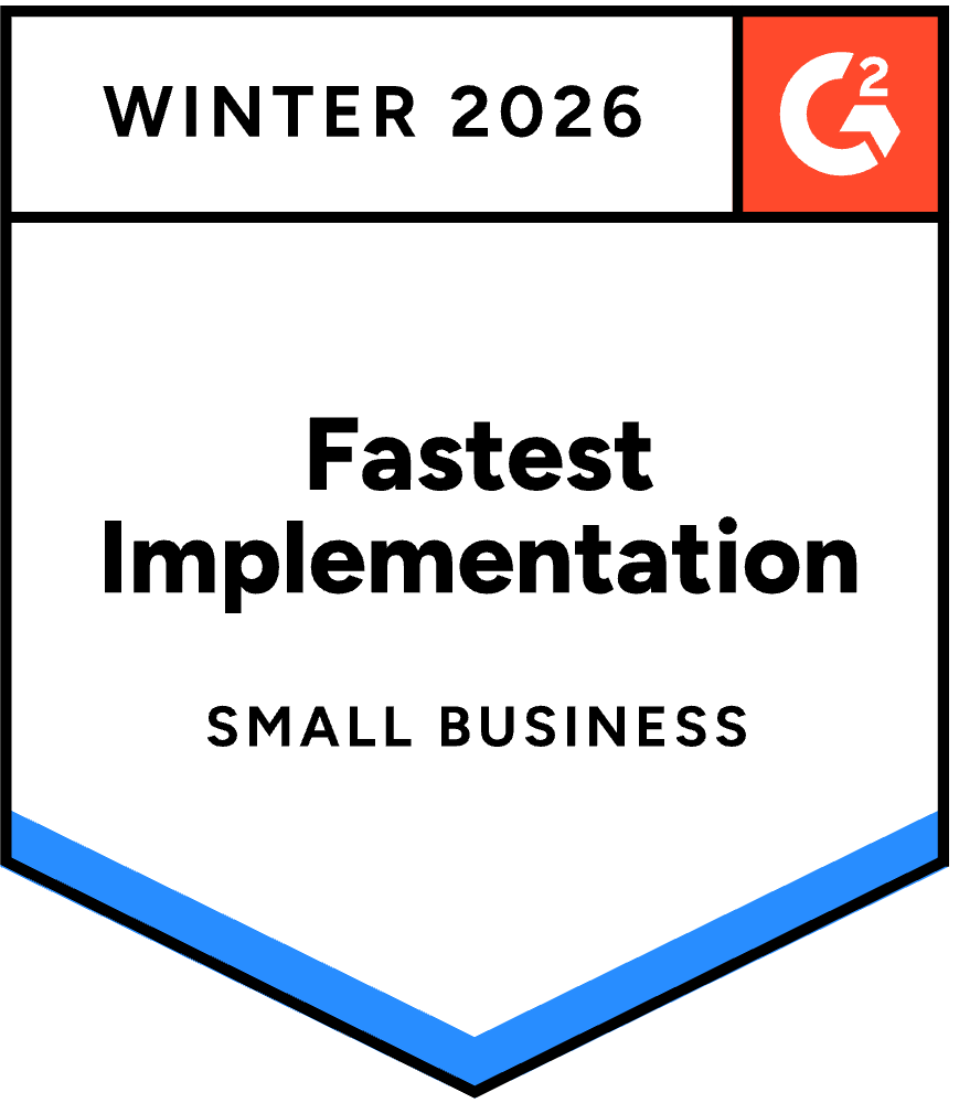 G2 award badge for event mobile app best support.