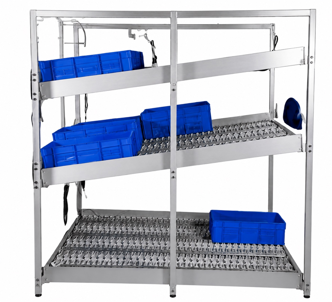 Carton flow rack