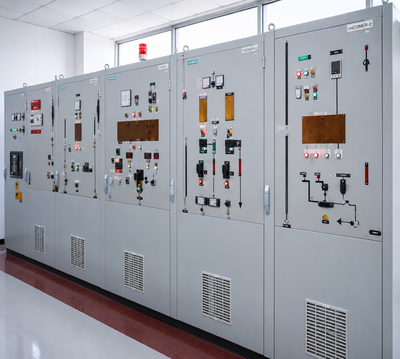 Installed control panels