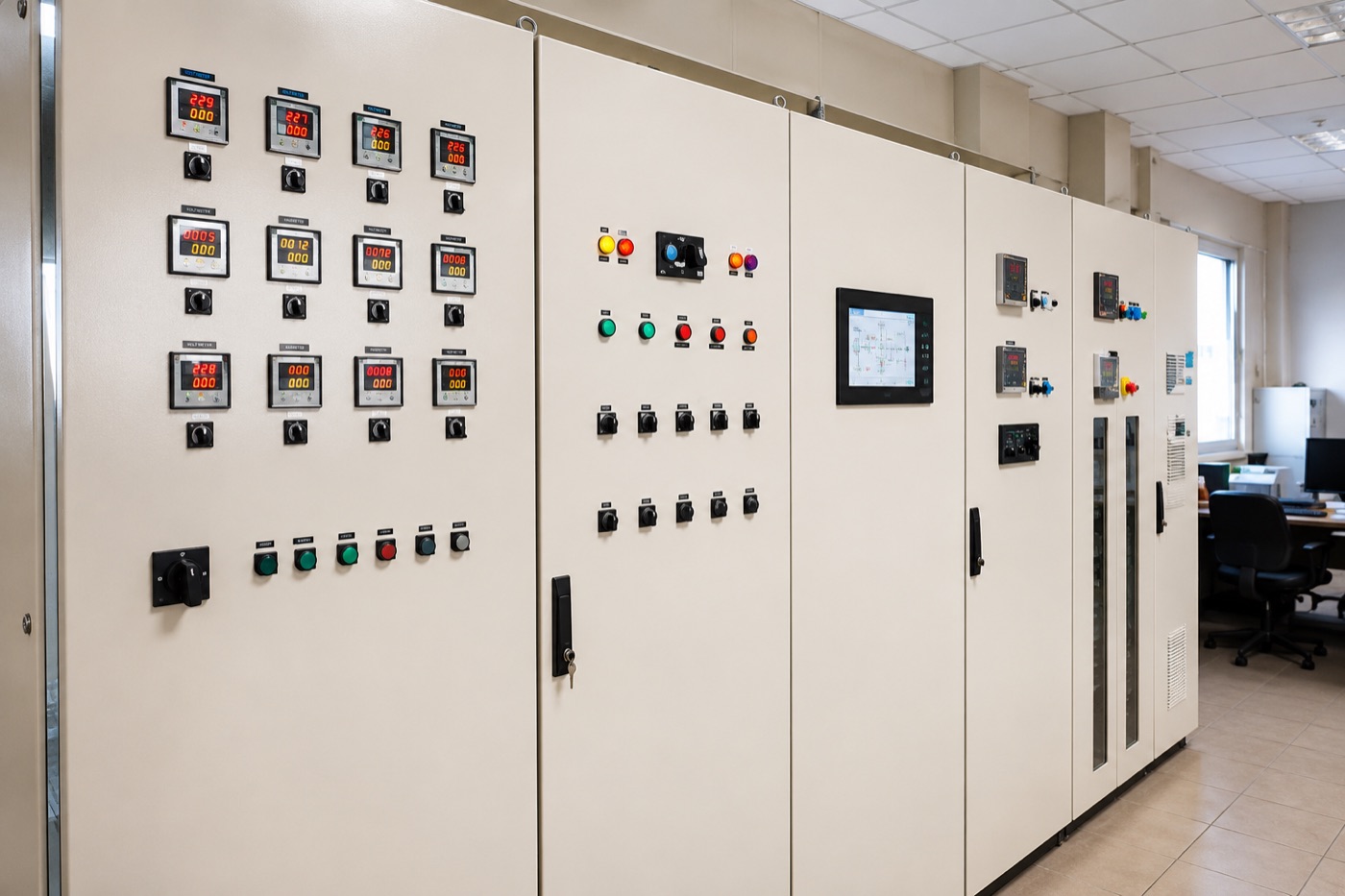 Control and metering panels