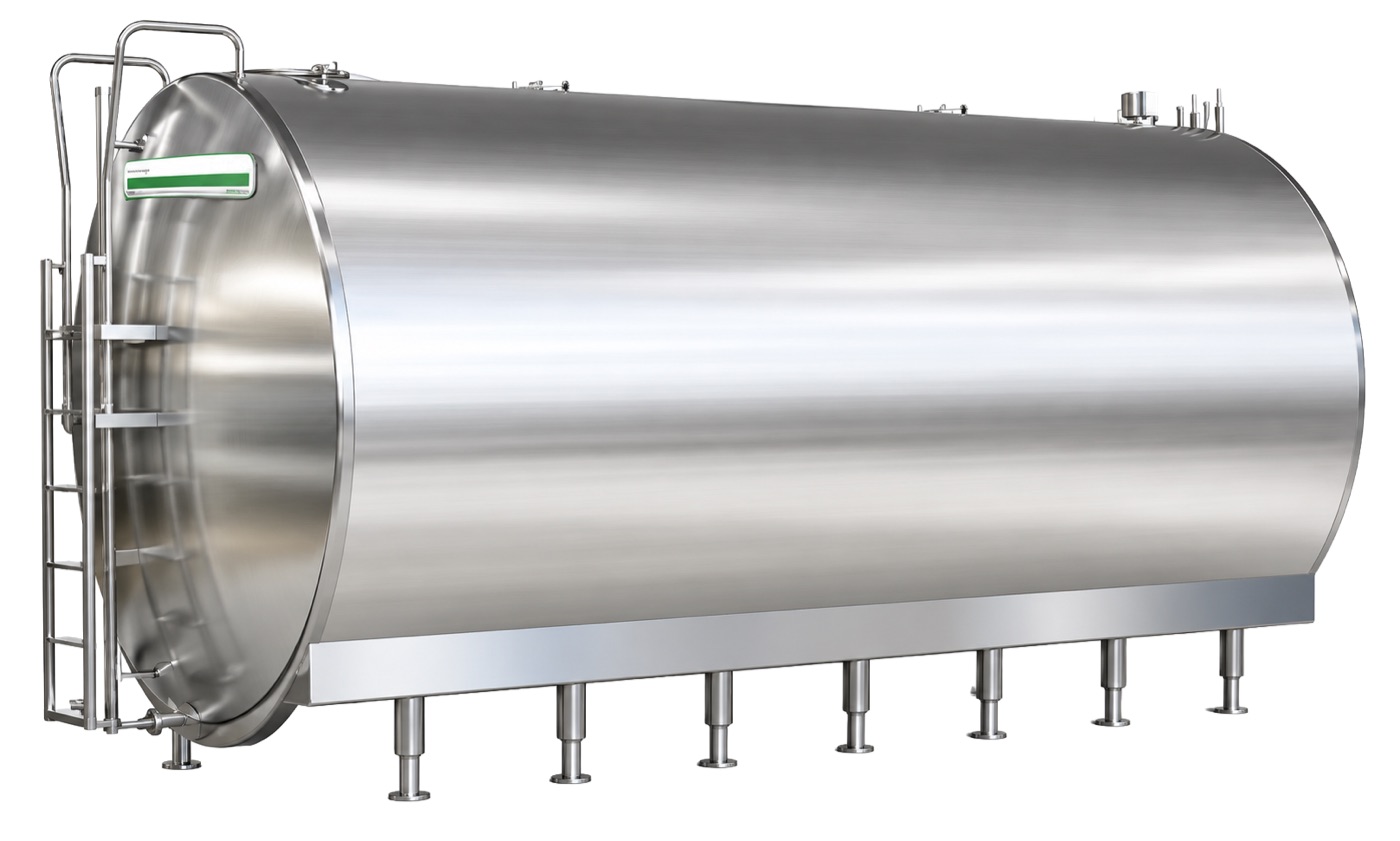Stainless steel storage tank