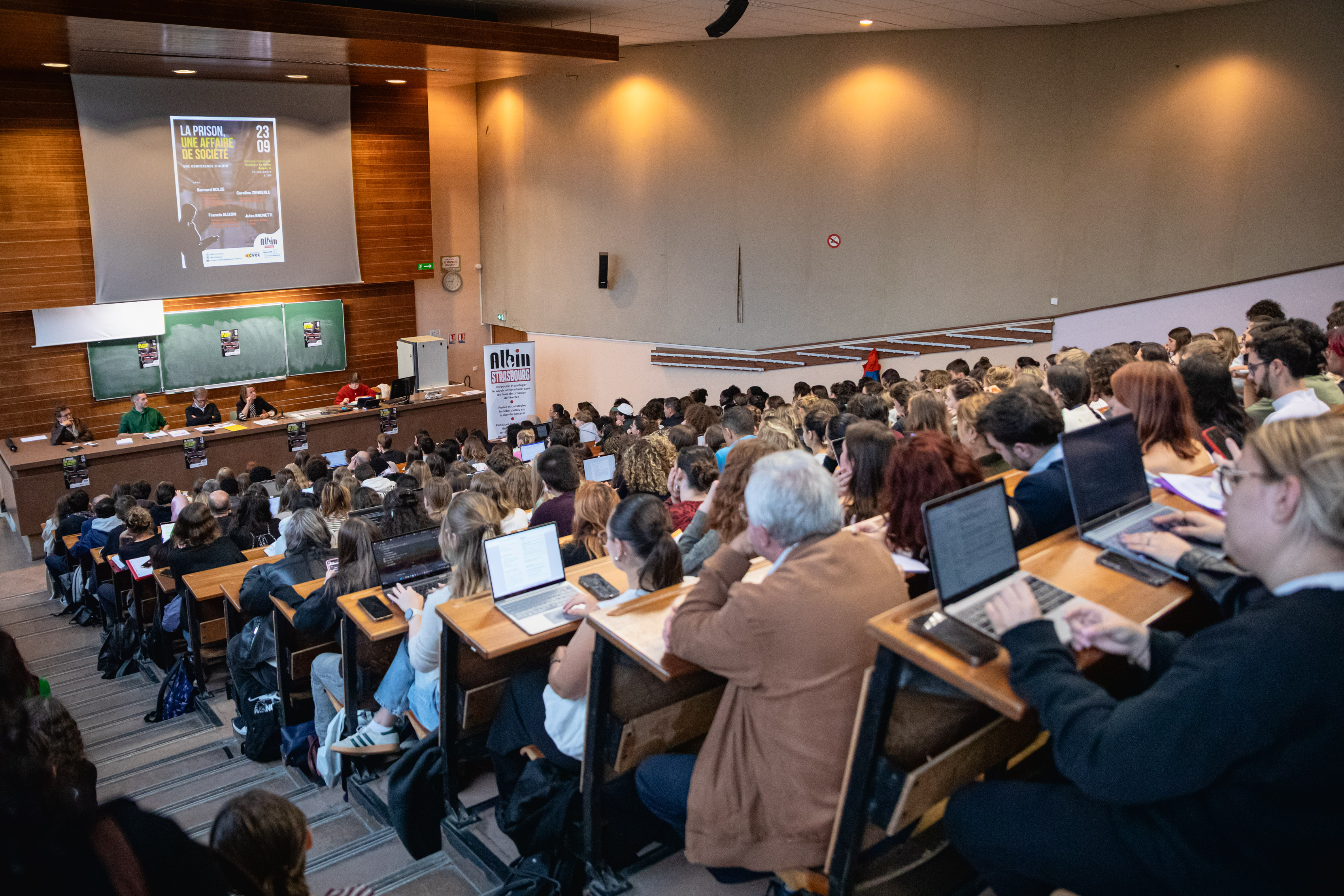 Devant plus de 250 personnes, l’antenne strasbourgeoise d’Albin faisait sa rentrée. Le témoignage d'une belle dynamique favorisant de nouvelles adhésions.