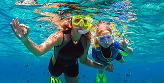 snorkeling at tioman