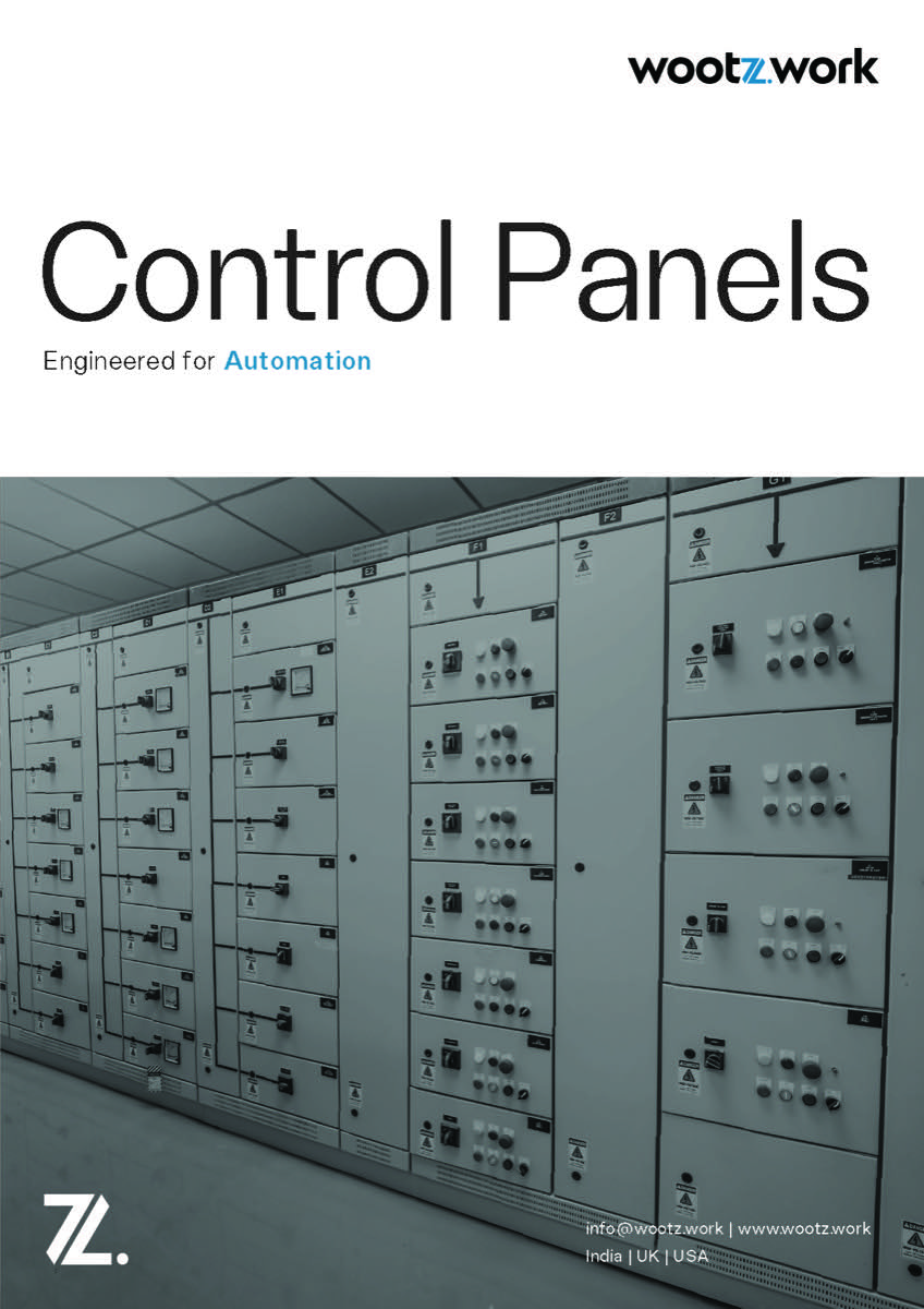 Wootz.work Control Panels catalogue cover