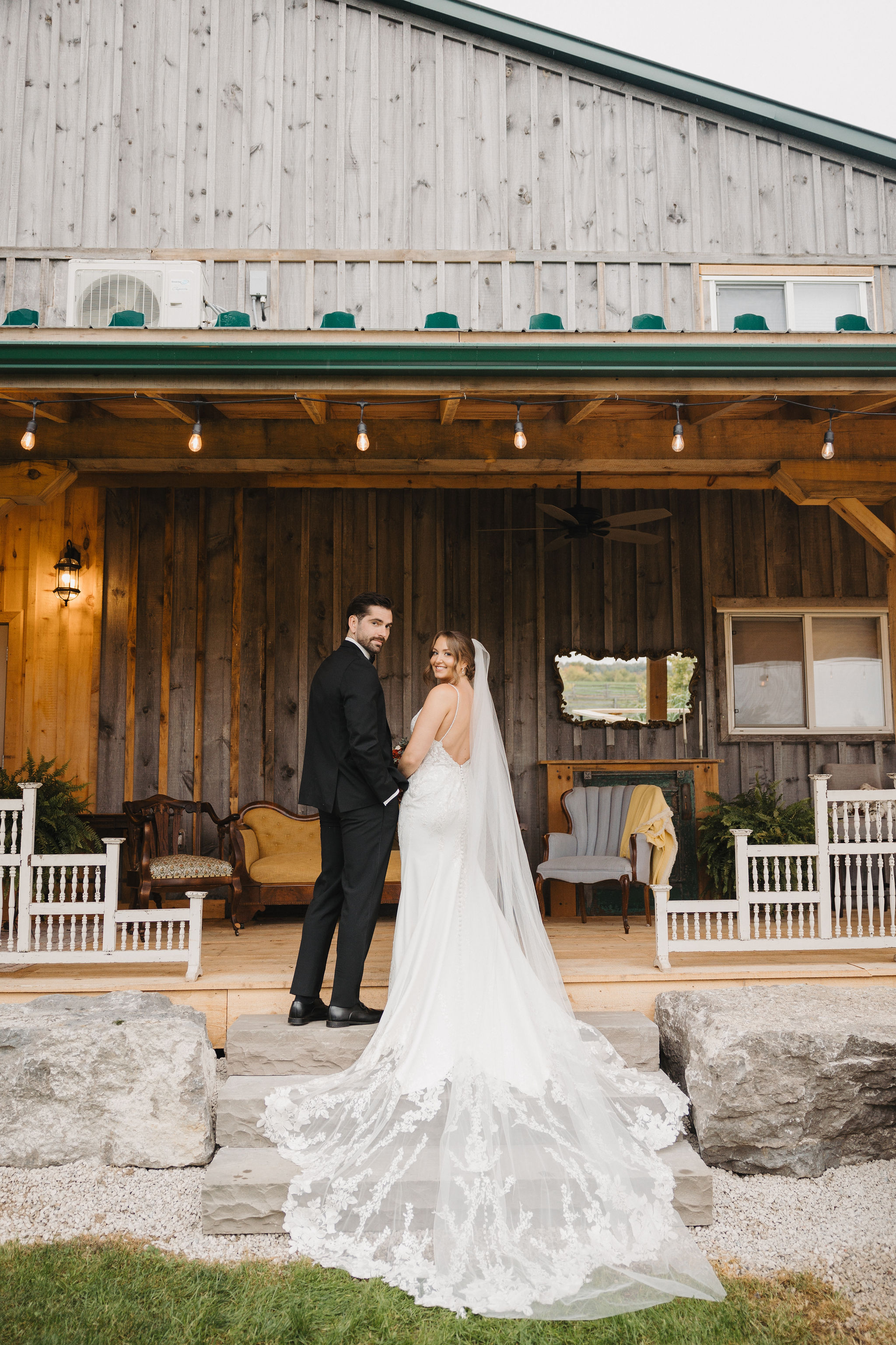 Ontario countryside wedding