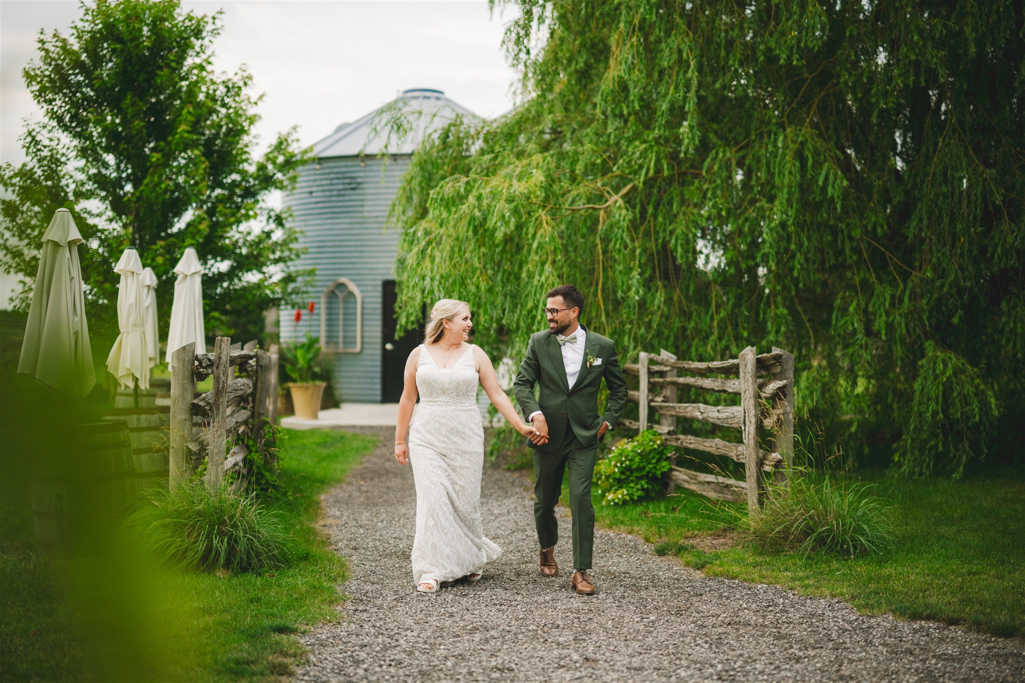 Ontario countryside wedding photography