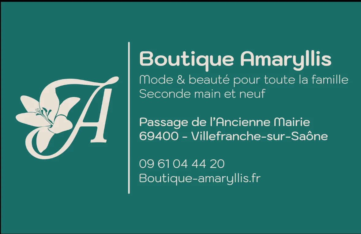 logo boutique Amaryllis