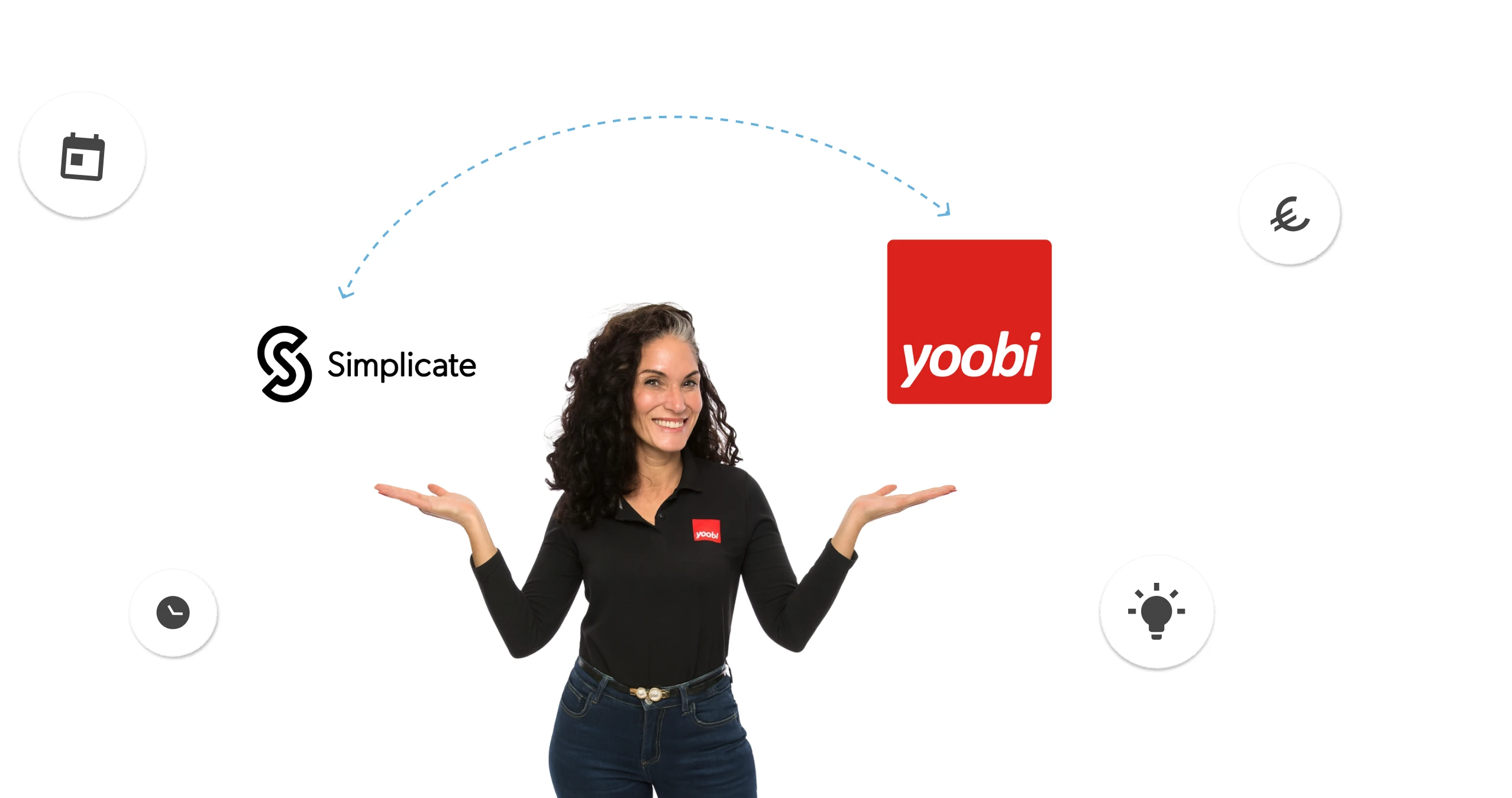 Alle geregistreerde uren, kilometers en bedragen overzichtelijk samengevat in de timesheet van Yoobi. Registreer gewerkte uren direct in de timesheet.