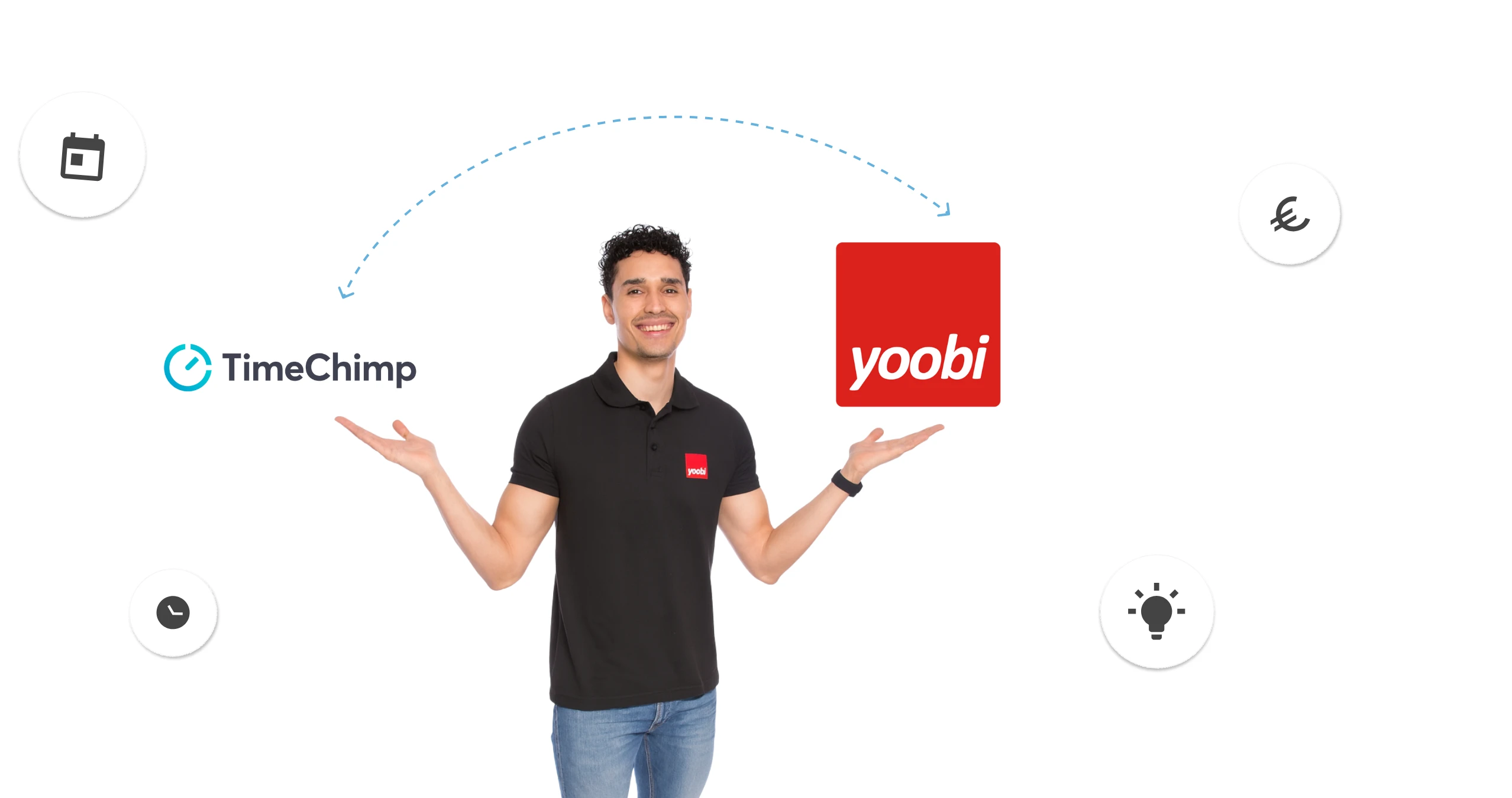 Alle geregistreerde uren, kilometers en bedragen overzichtelijk samengevat in de timesheet van Yoobi. Registreer gewerkte uren direct in de timesheet.