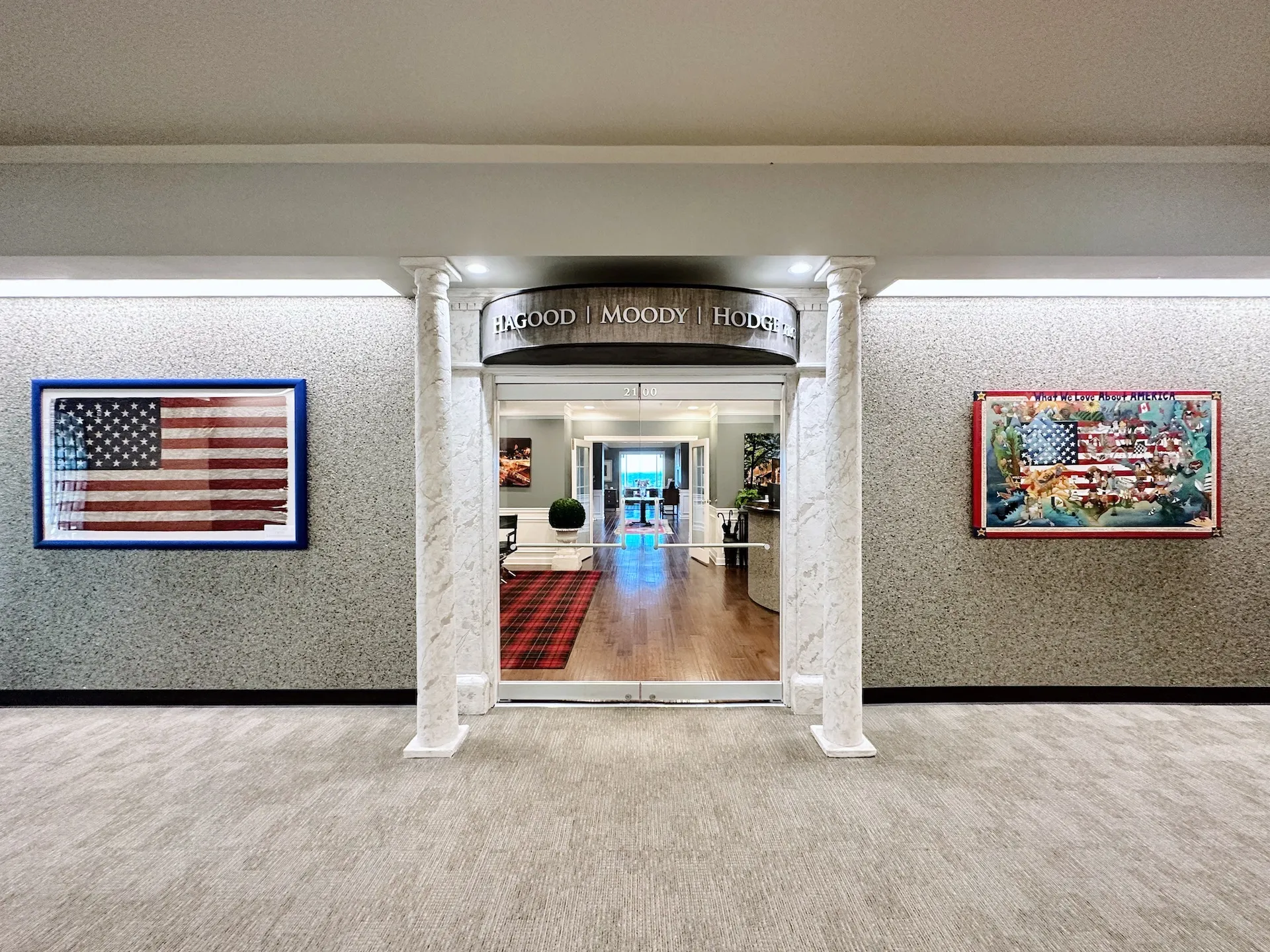 Hagood Moody Hodge PLC office entrance