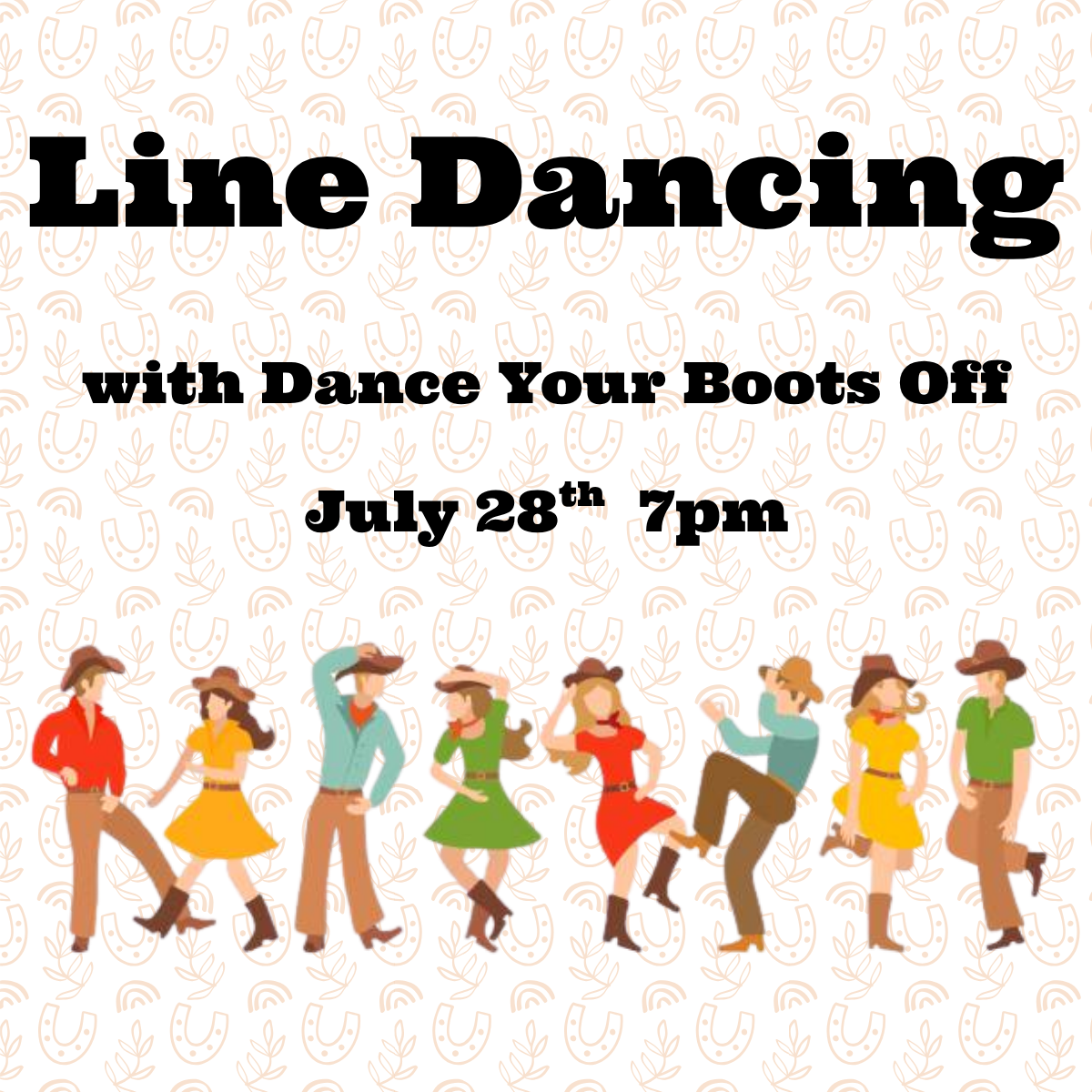 Line Dancing - Monday July 28th 