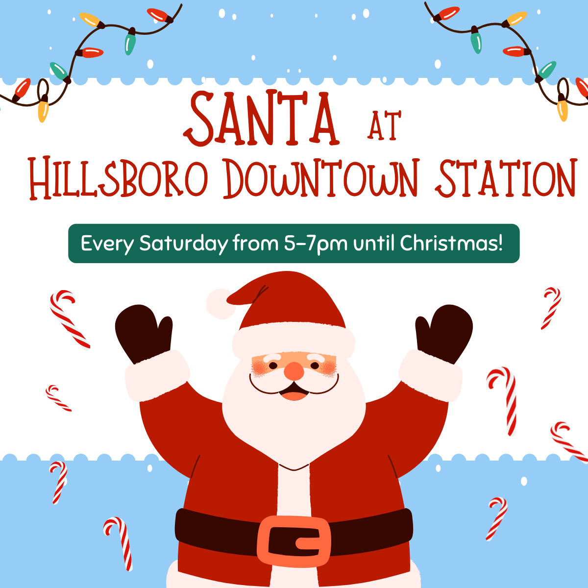 Meet Santa - Saturday Dec. 13th