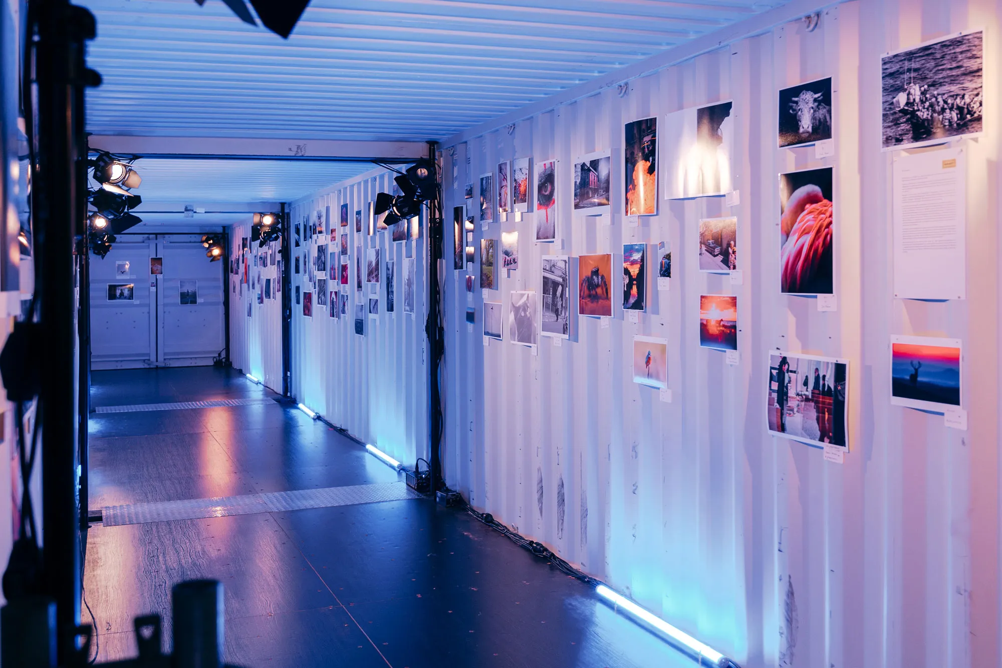 Photopia Eventcontainer. Container als Ausstellungsraum – Galerie.
