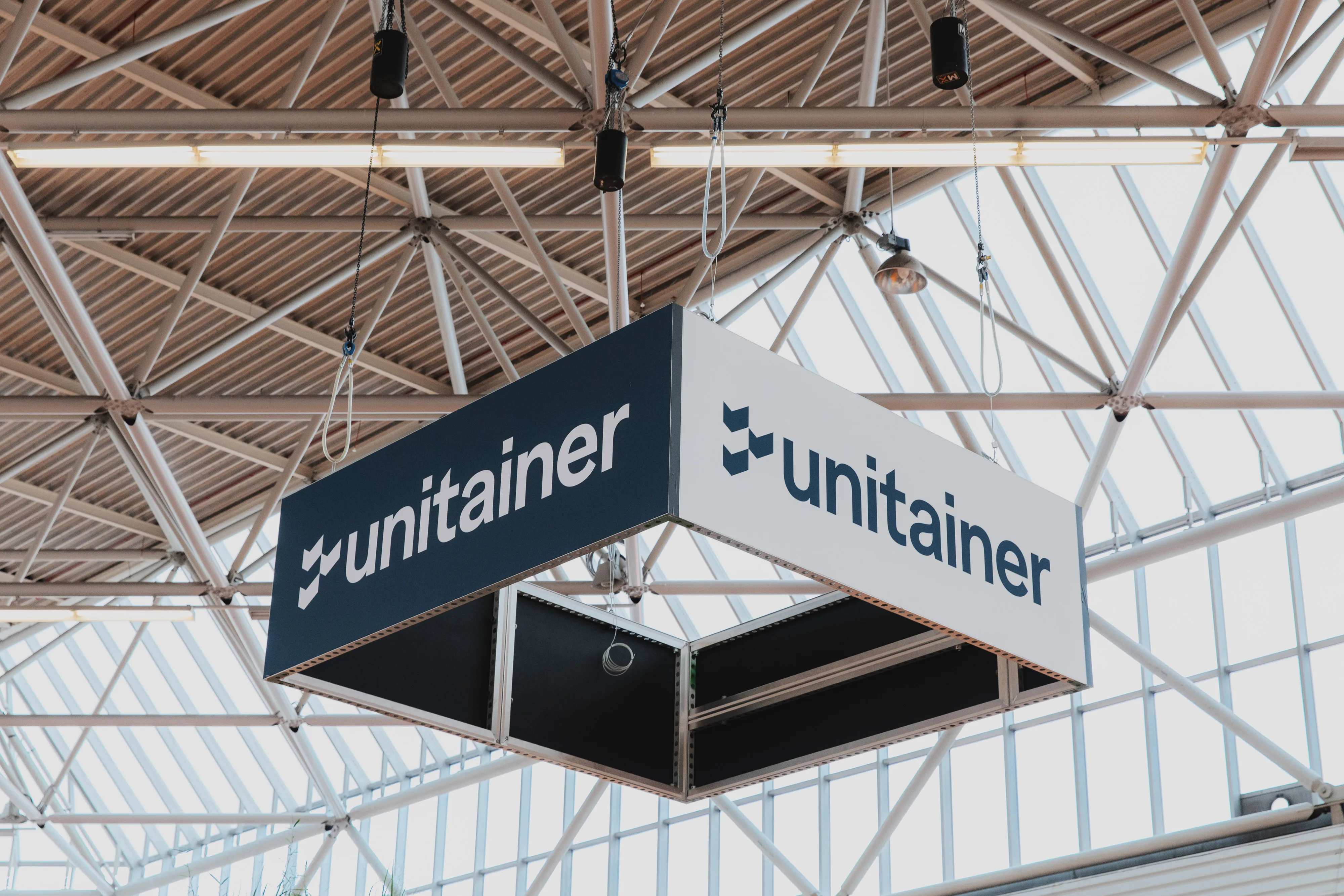Unitainer auf der Intermodal 2023 in Amsterdam.