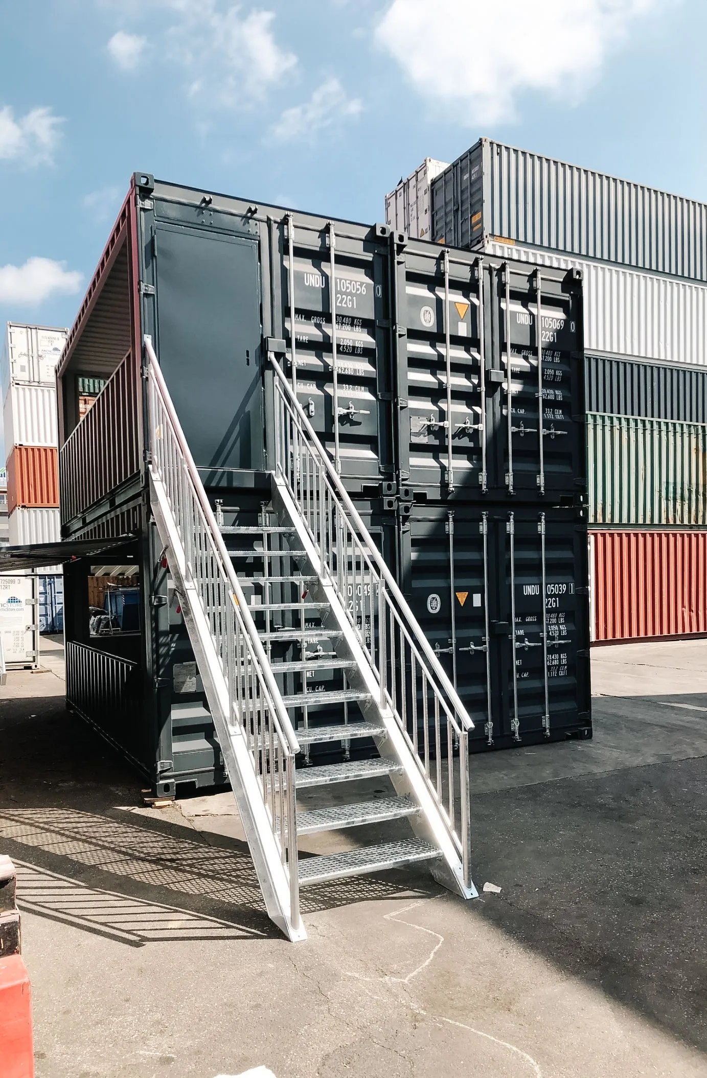Special container.