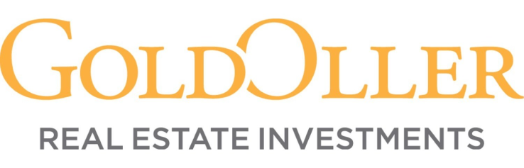 GoldOller logo with the text 'REAL ESTATE INVESTMENTS' below it.
