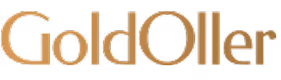 GoldOller company logo in gold-colored text on a transparent background.