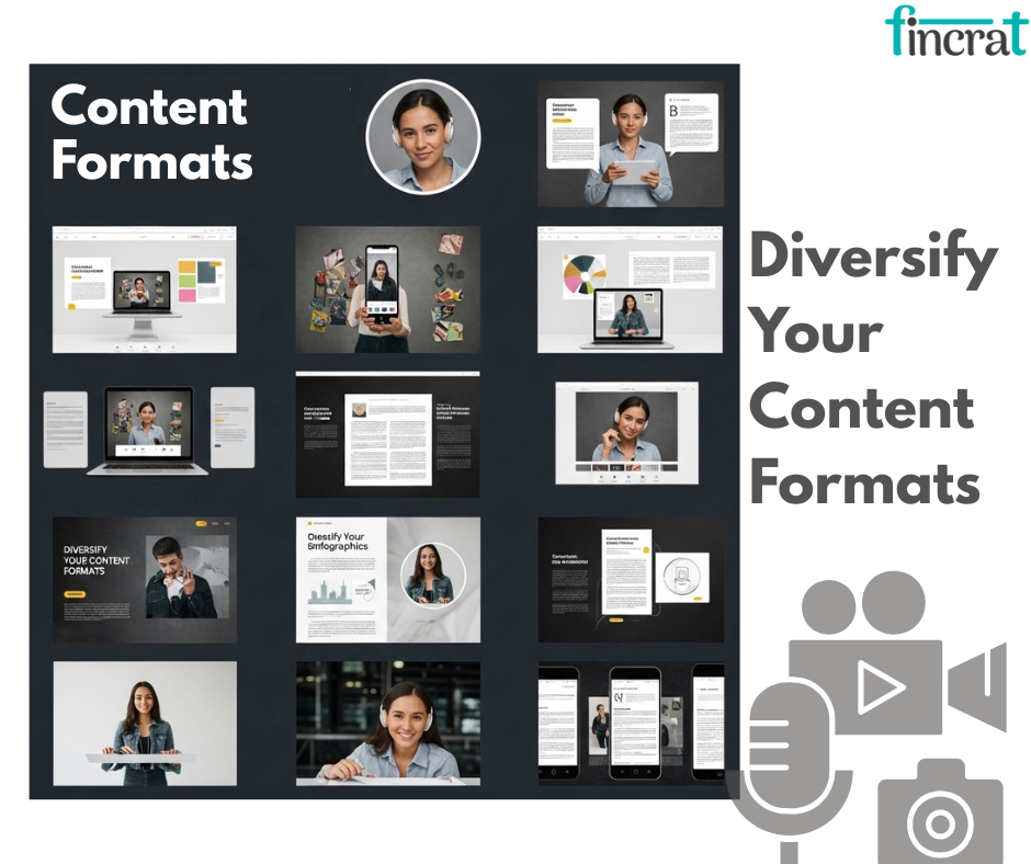 Why Diversifying your content formats is key to marketing success by fincrat 