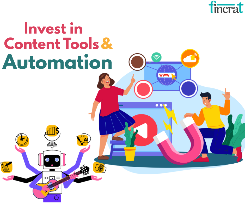 10 ways to use automation & AI in your content marketing by fincrat