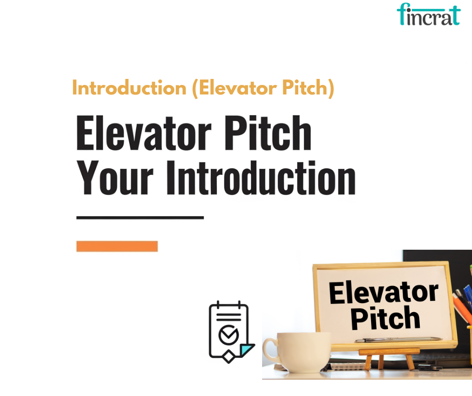 What Makes a Great Elevator Pitch, and Why It’s Slide #1 in Every Deck by fincrat