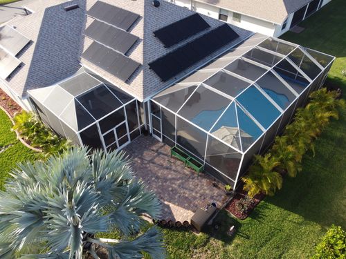 Pool Enclosure Aluminum in Melbourne, FL.