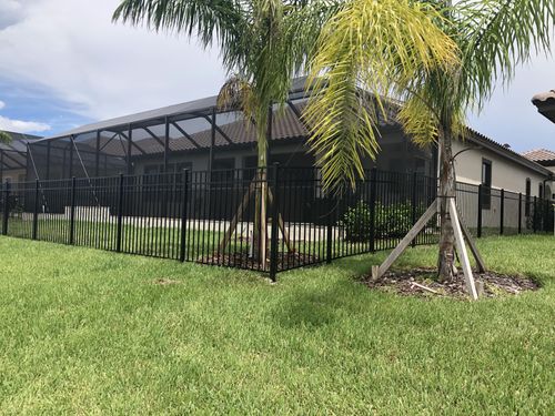 Aluminum Fence in Viera, FL.