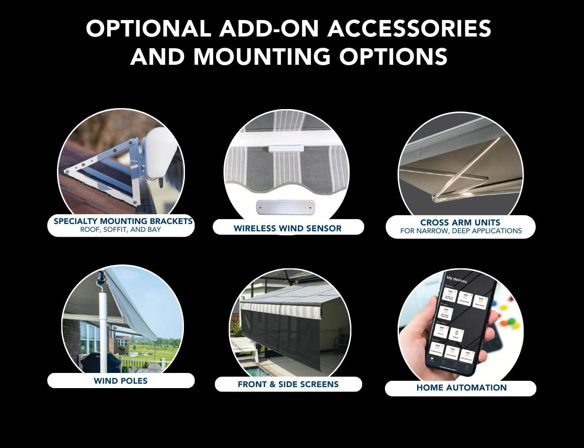 Awning fabric options