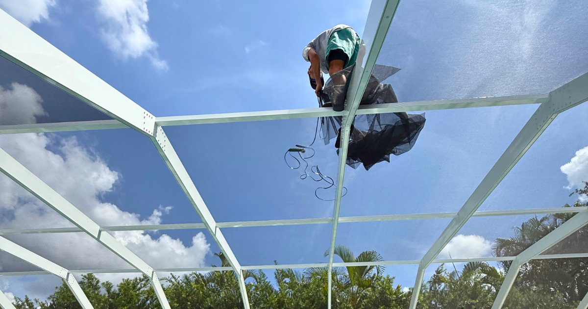 Screen Installation Services | Lafferty Aluminum