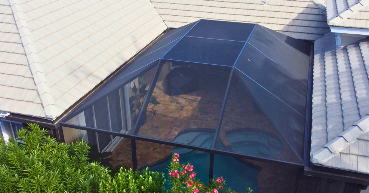 Free Standing Screen Rooms in Melbourne, FL. 