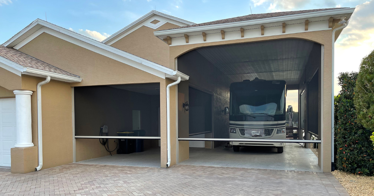 Roll Down Screens in Melbourne, FL. 