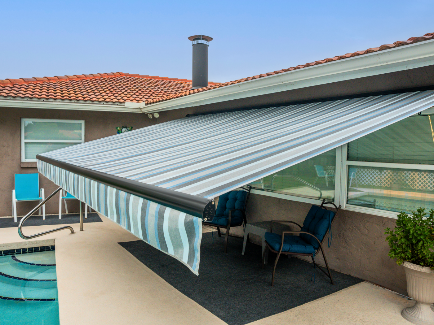 Back Porch Window Awning