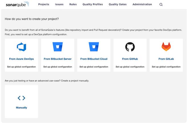 Image of SonarQube dashboard