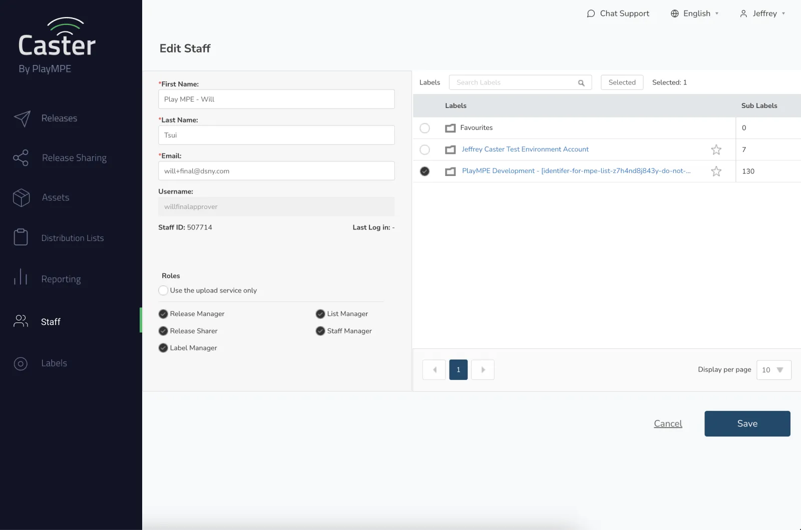 A webpage interface with text field inputs
