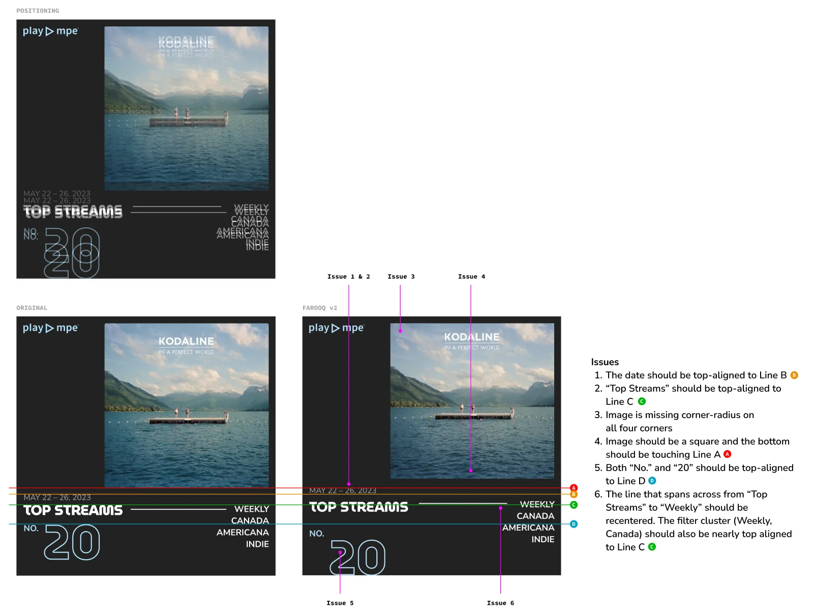 Three images laid out in a Before and After fashion