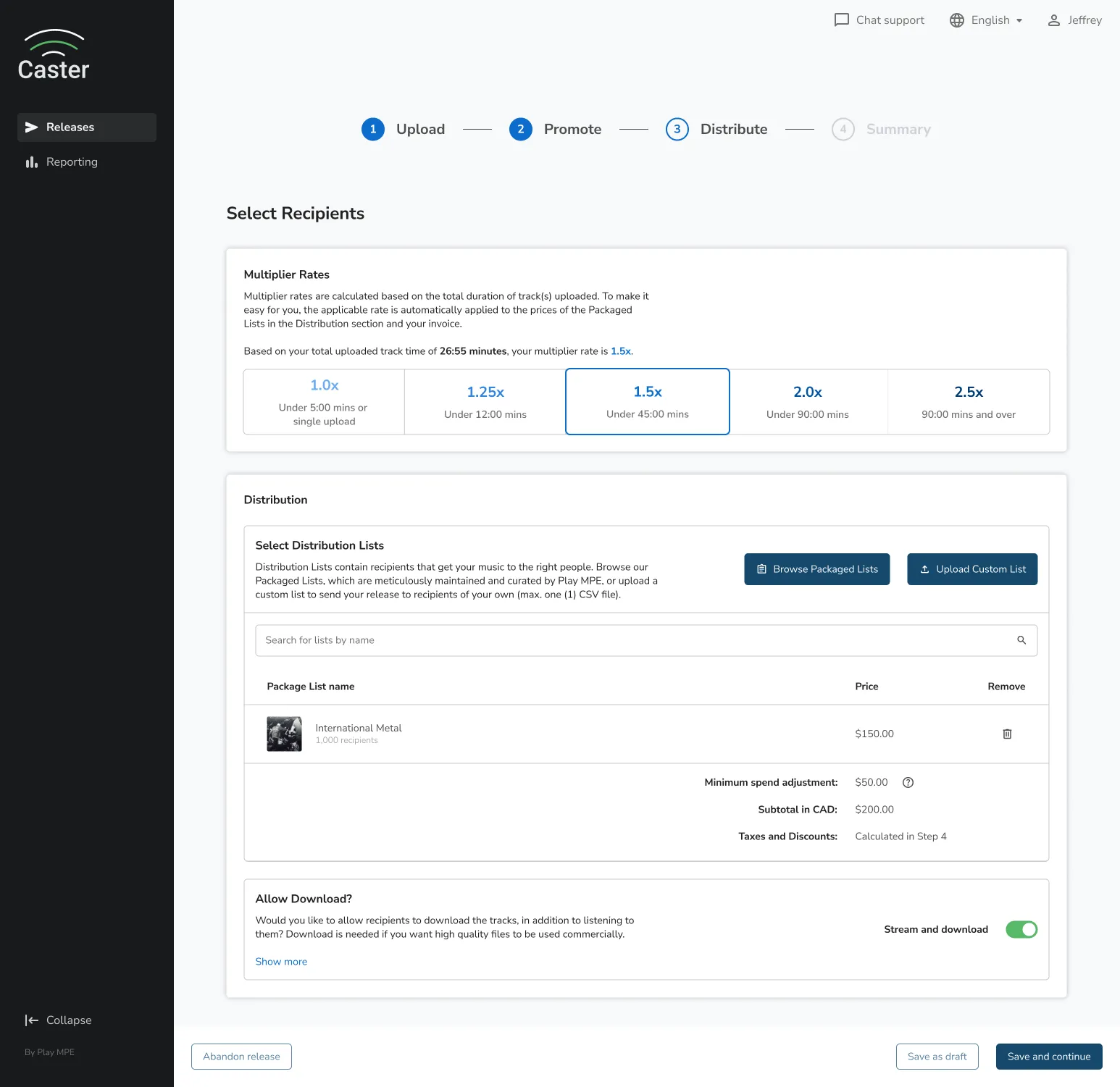 A web interface featuring sliders, dropdown, text, and images