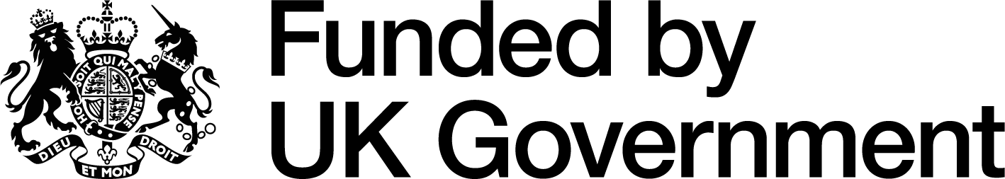 Funded by UK Government logo