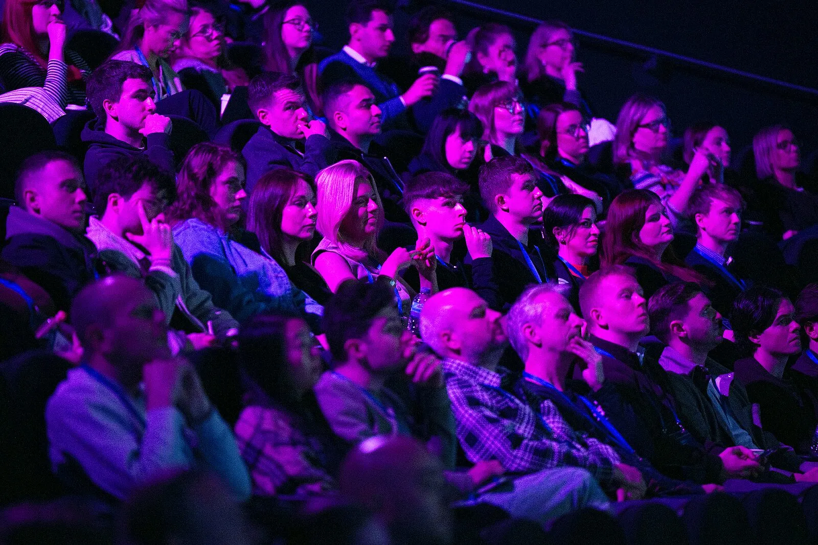Attendees listening intently in the IMAX at Ecommerce Scotland 2026
