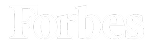 Forbes logo in white sans-serif font on black background.
