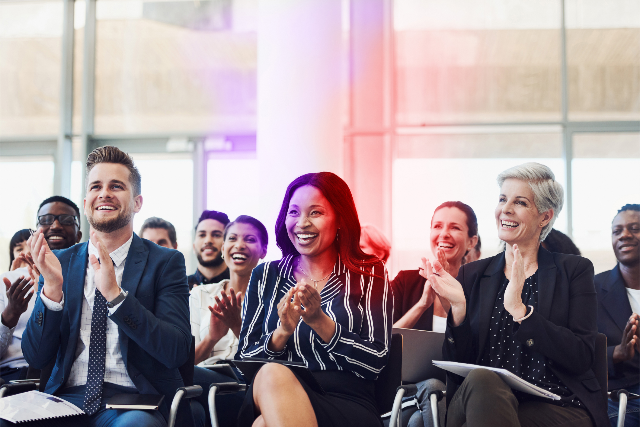 A team learning in a  professional setting