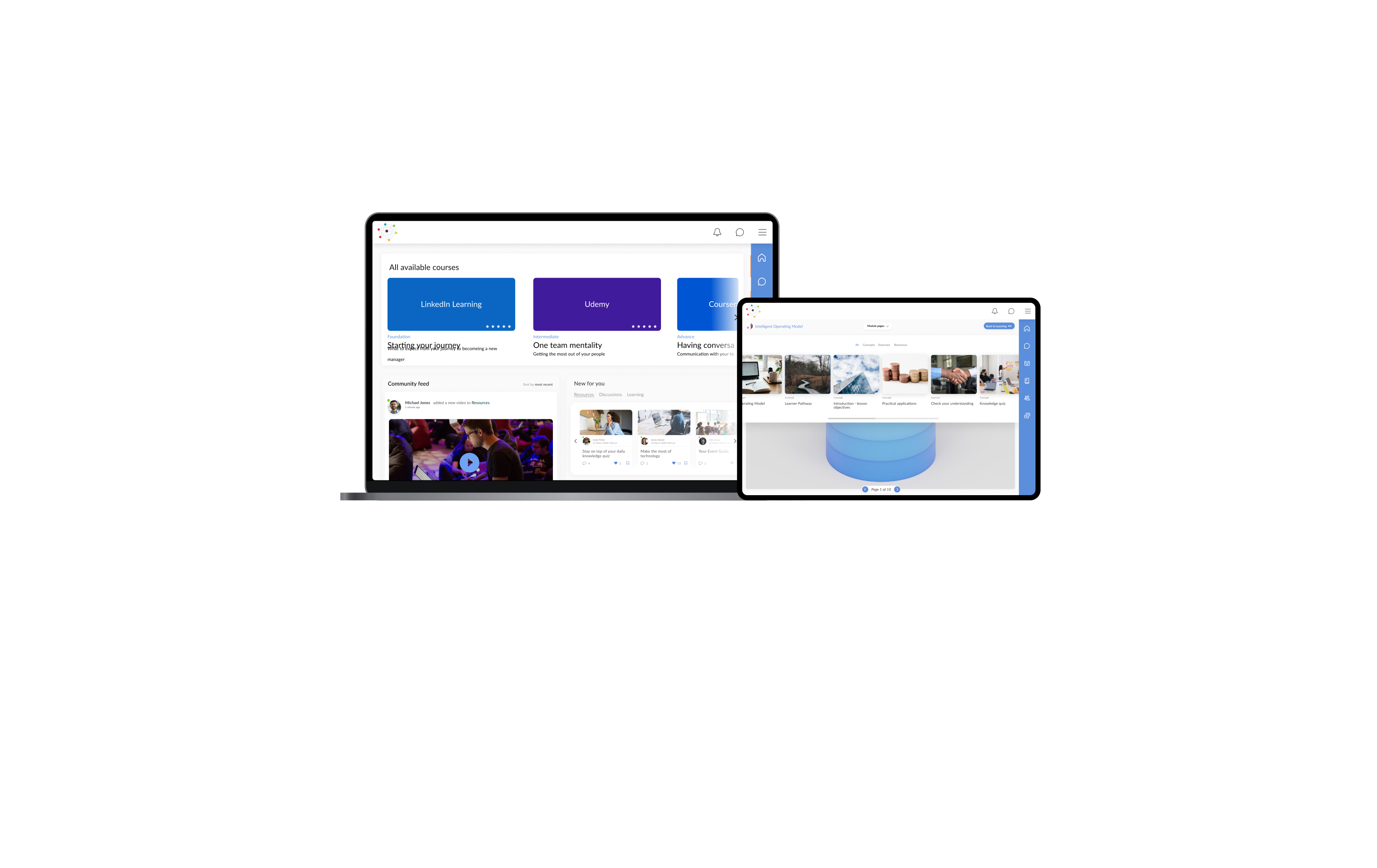 SmartLab for Learning on devices