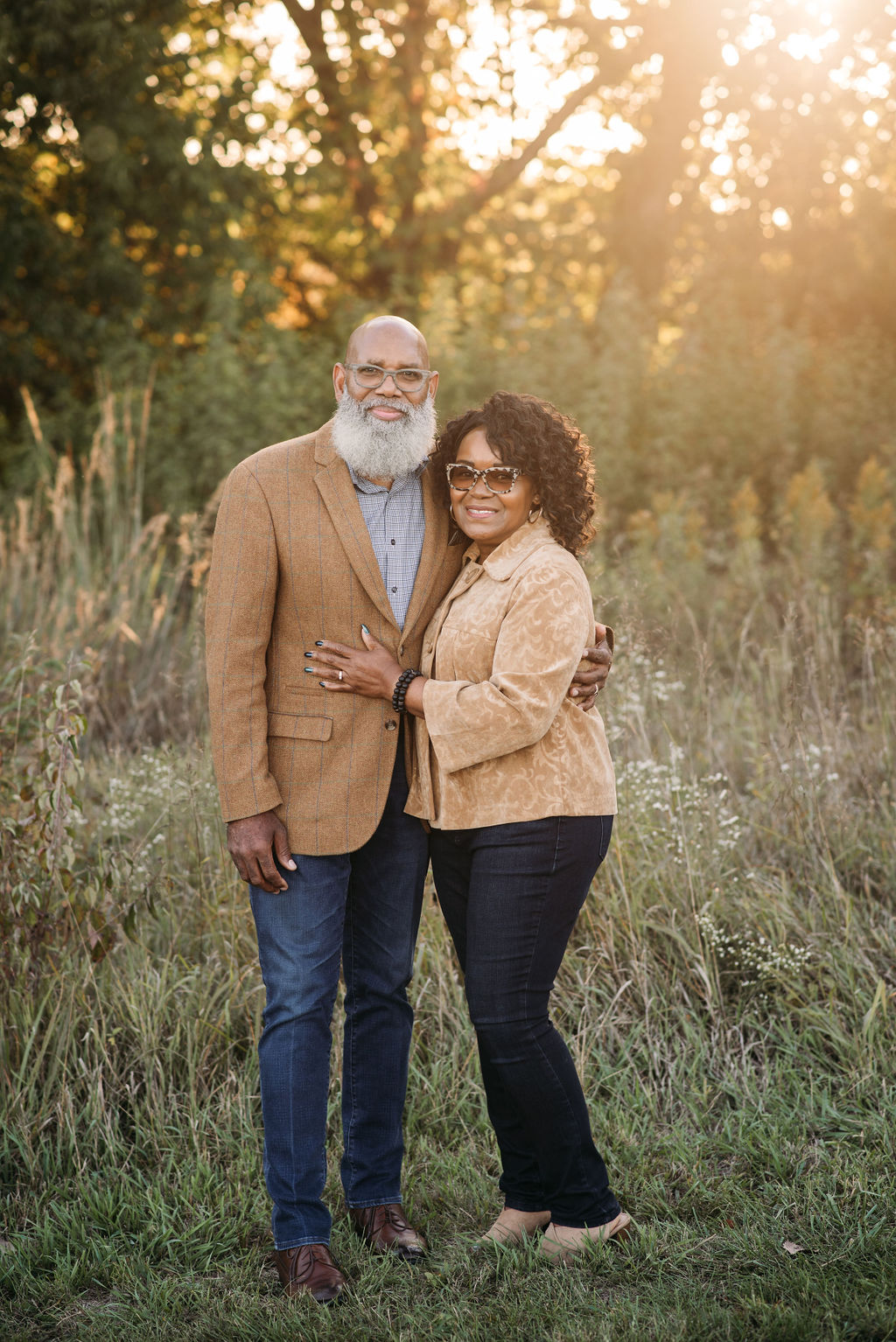 Portrait of Elders Lester and Pat Estelle