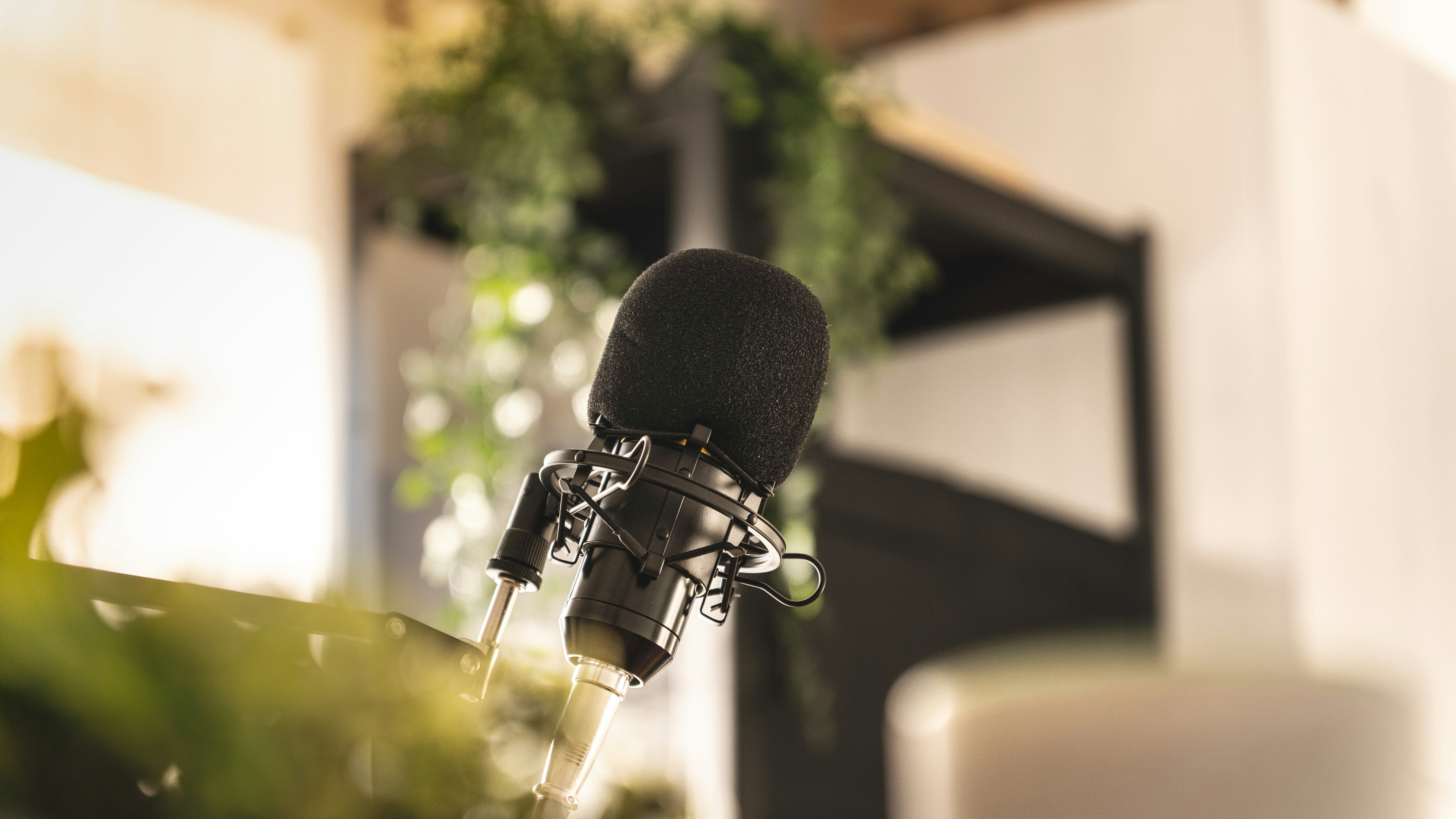 Image of a podcast mic. 
Credit: ahmed-hirsi-O9-xUjtvixM-unsplash