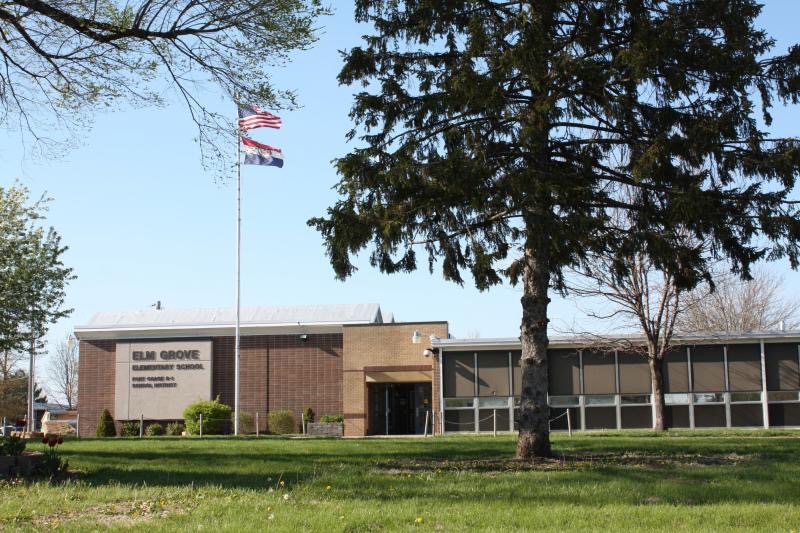 An exterior shot of Elm Grove